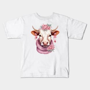 Christmas Cow #9 Kids T-Shirt